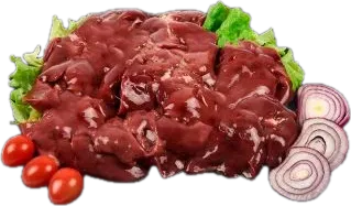 Свежая куриная печень