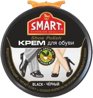 Крем для обуви Черный Железо