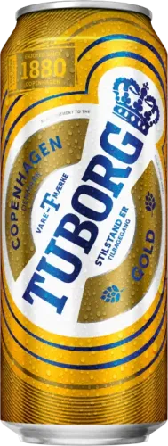 Gold Beer Can