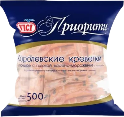 Королевские креветки с головой