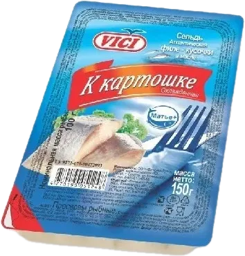 Филе минтая с картофелем