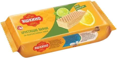 Xrustyasie limonlu vaflilər