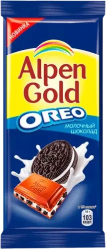 Oreo Milk Chocolate with Stripes