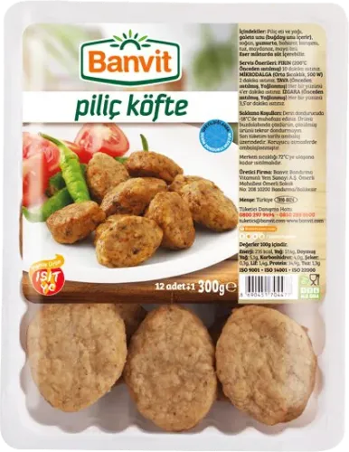 Chicken Meatballs Turkish Style