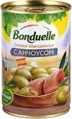 Зеленые Оливки Ancousom