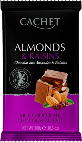 Chocolate with Almond and Grape