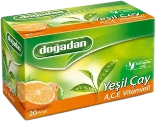 A, C, E Vitaminli Yaşıl Çay