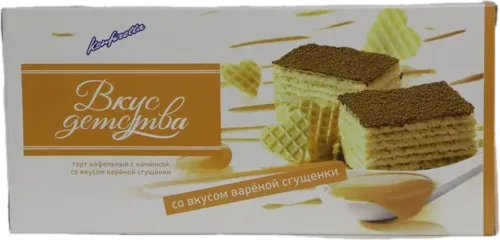 Вафельный торт Слоеный молочный