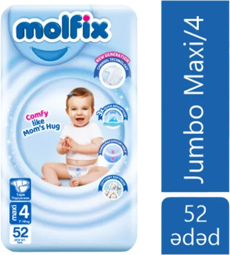 Baby Diapers 3D Maxi Jumbo