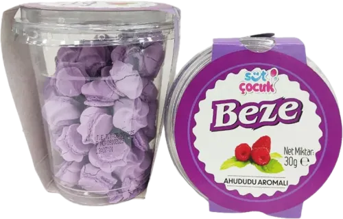 Bomпи Зефир в стакане со вкусом ежевики