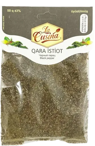 Ground Black Pepper