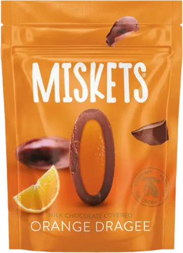 Miskets Шоколадное драже с апельсином