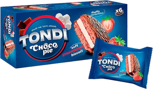 ChocoPie Çiyələkli Peçenye