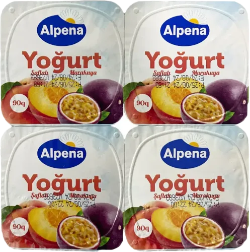 Peach Passion Fruit Yogurt