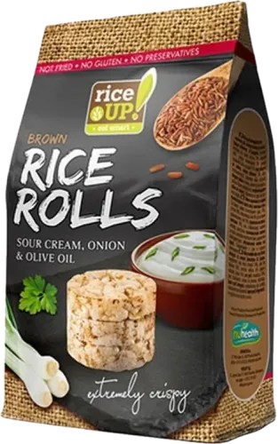 Rice Roll with Cream and Onion