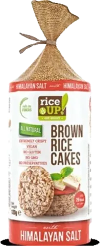 Rice Crispbread with Himalayan Salt