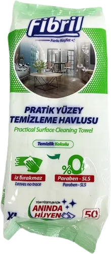 Surface Cleaning Wipes Plain