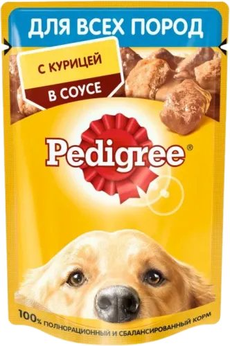 Корм для собак Pedigree с курицей
